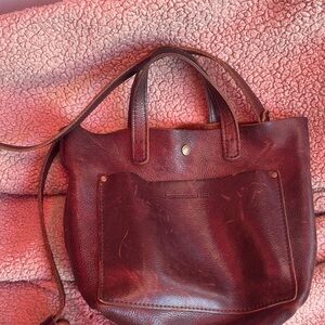 Classic Leather Tote Bag in Rich Brown